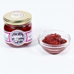 Conserva casera mermelada de dulce tomate