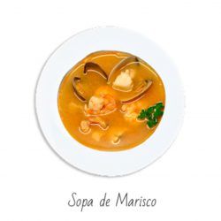 Caldo de pescado - Sopa de marisco