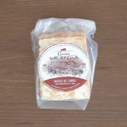 Queso de cabra con pimentón de la Vera al vacío
