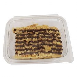 Coca de Aurora con chocolate - Coca de mollitas de Elche tarrina