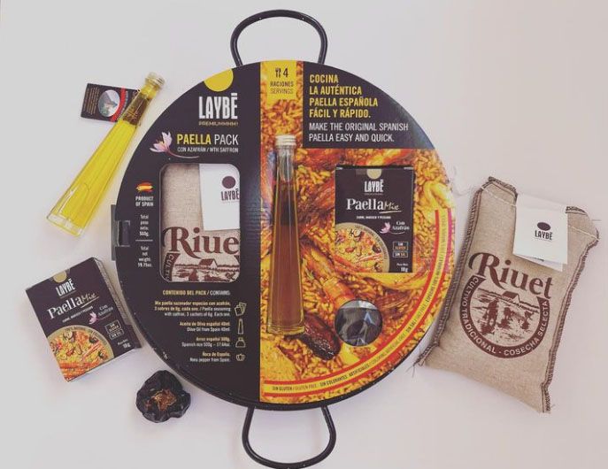 Kit paella Laybe ingredientes