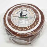 Queso de cabra con moscatel Los Molinos semicurado 500 g.