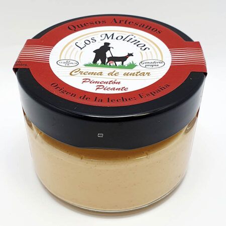Crema de queso de cabra de pimentón picante Los Molinos 2