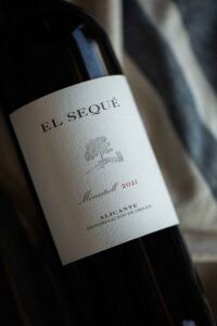 El Sequé vino tinto 2