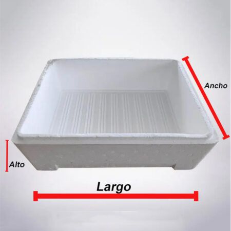Caja porexpán 31x23x13 cm Caja porexpán 31x23x13 cm