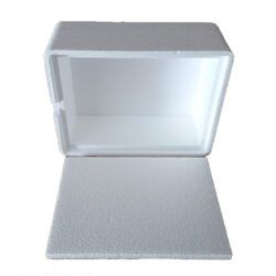 Caja de pórex - 21x16x9 cm + tapa 2