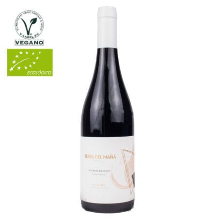 Terra Mañá Alicante Bouschet 6 meses vino tinto ecológico y vegano