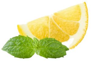 Limón y hierbabuena
