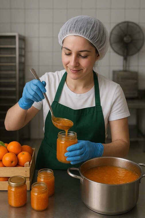 Mermelada de Mandarina envasado