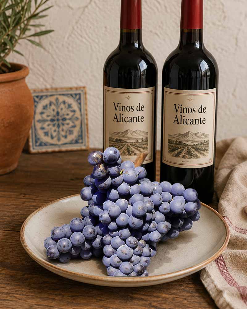Uva Monastrell - Vinos de Alicante